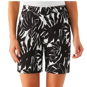 NWTS Rafaela Women Bermuda Shorts.Black Palm Press. 
MATCHING TOP in my closet.